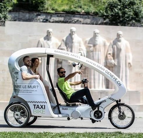 E-Tuktuk in Genf